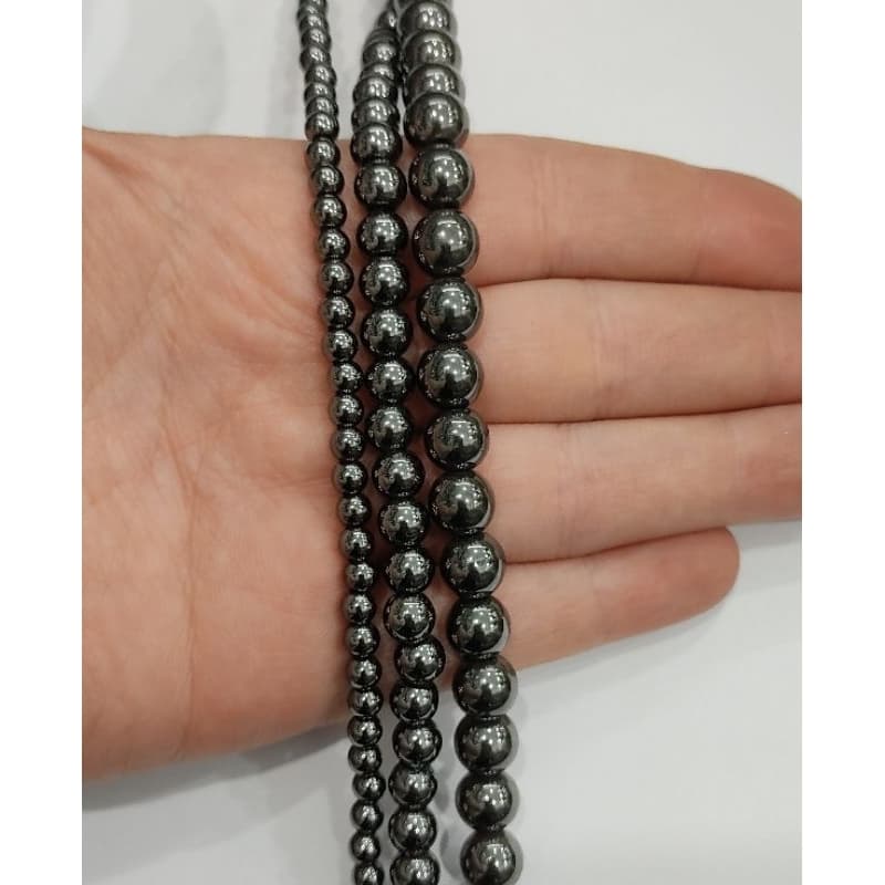 Pedra Natural Hematita - 1 Fio