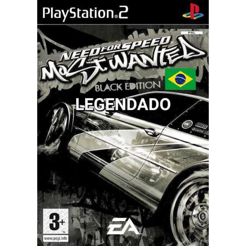 NEED FOR SPEED MOST WANTED LEGENDADO PS2