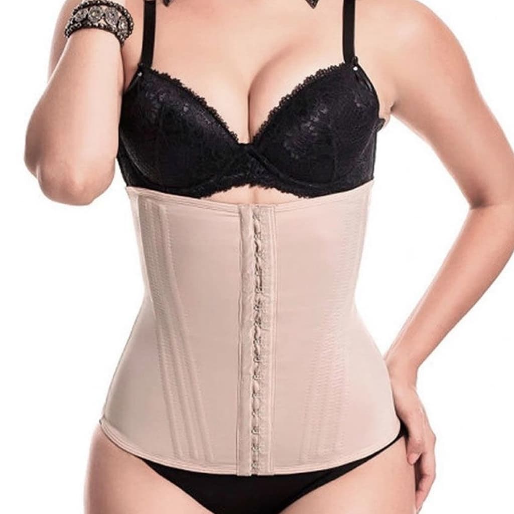 Cinta Modeladora Feminina 12 Barbatanas Afina Cintura Redutora de Medidas A29