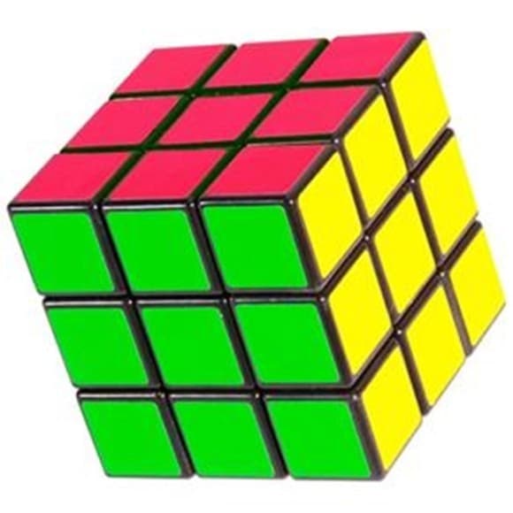 kit c/ 5 unidades Cubo Mágico Colorido Lembrancinha festa prenda