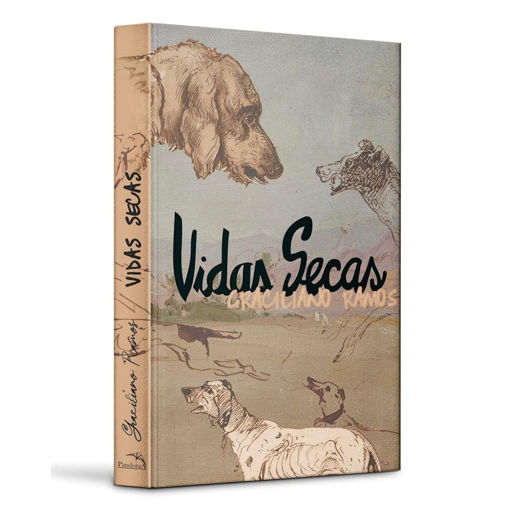 Livro Vidas Secas Capa Dura Graciliano Ramos Com Card e Marca Paginas