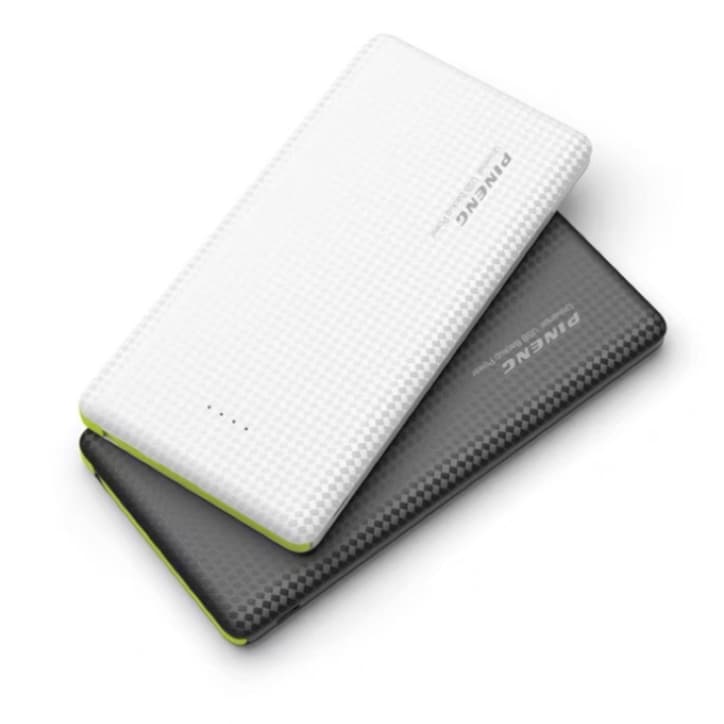 Carregador Portátil Pineng Power Bank 10.000Mah Com Adaptador iPhone E V8 Super Barato