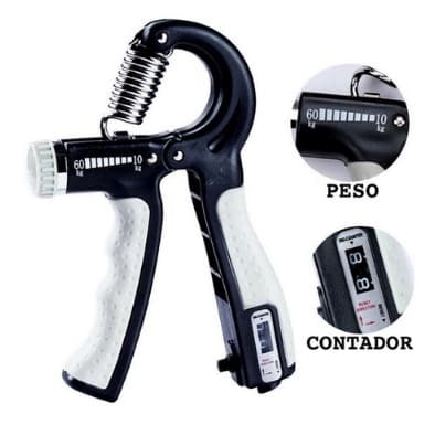 Hand Grip Com Ajuste De Intensidade 5-60kg Handgrip Fitness Malhador De Mão Com Contador