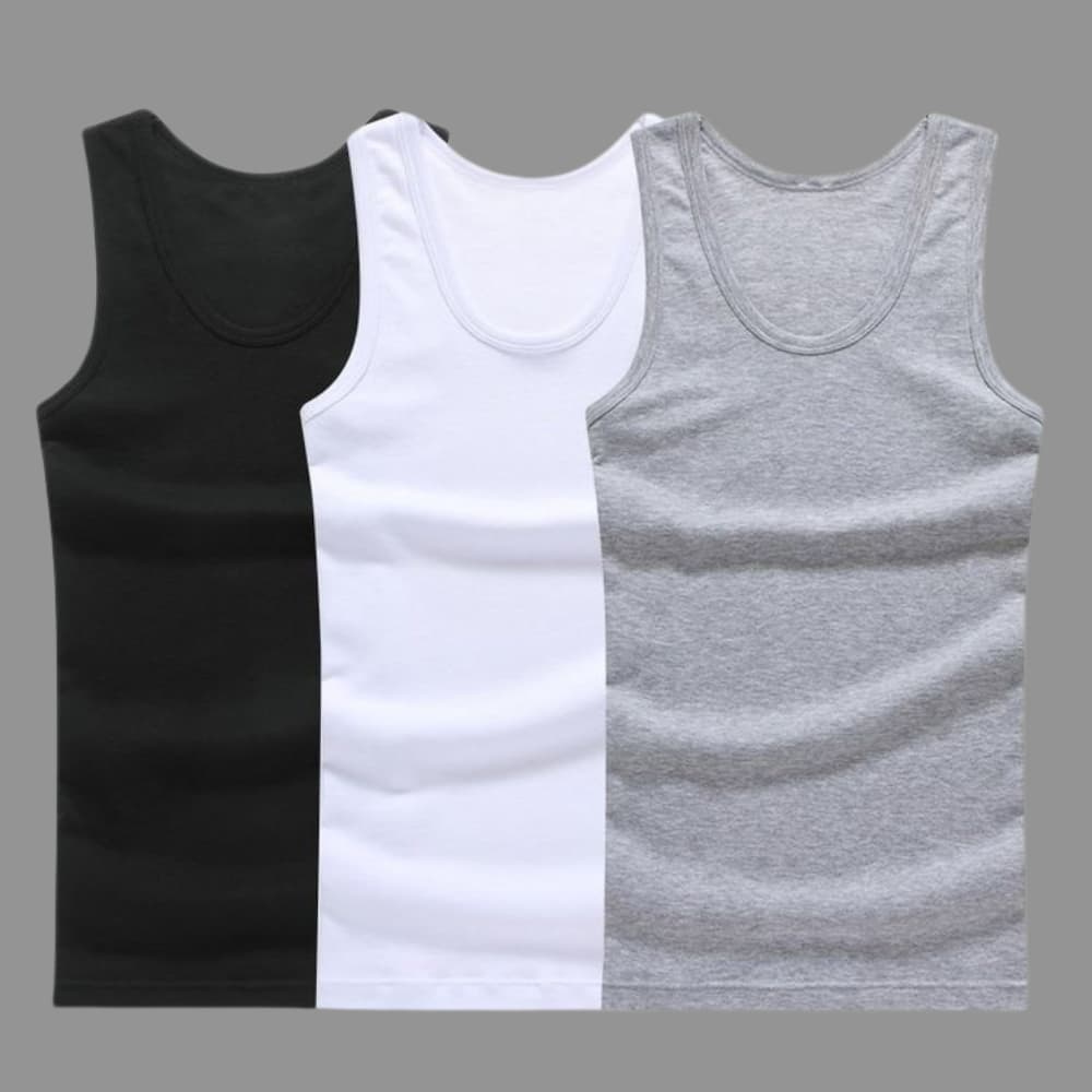 Regata Masculina Canelada Modelo Americano