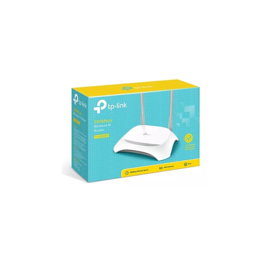 Roteador Wi-fi Tp-link Tl-wr840n 300mbps 2 Antenas Branco
