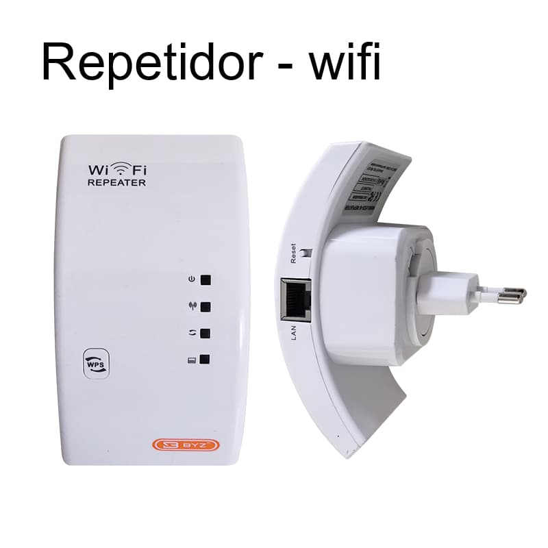 Repetidor de wifi velocidade de transferência de 300 Mbps, 2,4 GHz, sinal forte e estável