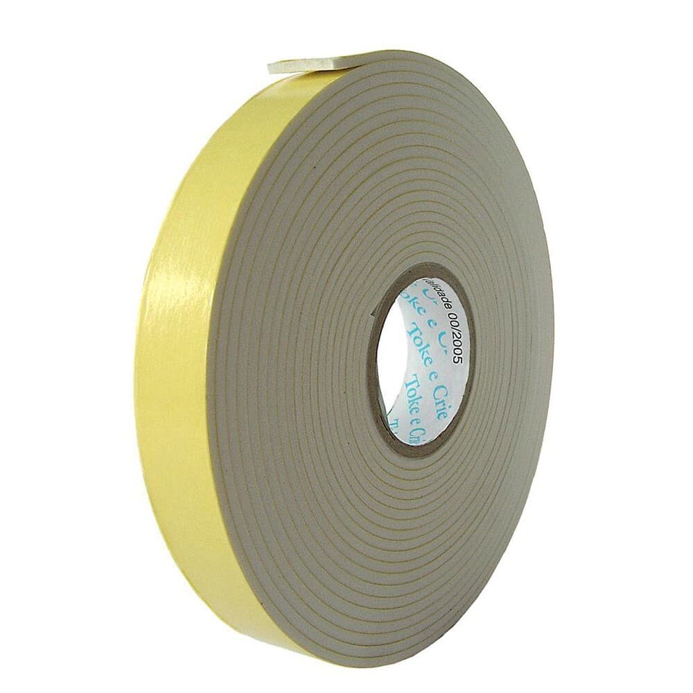 Fita Banana Dupla Face De Espuma 19mm X 5,5m Artesanato - Uso Geral