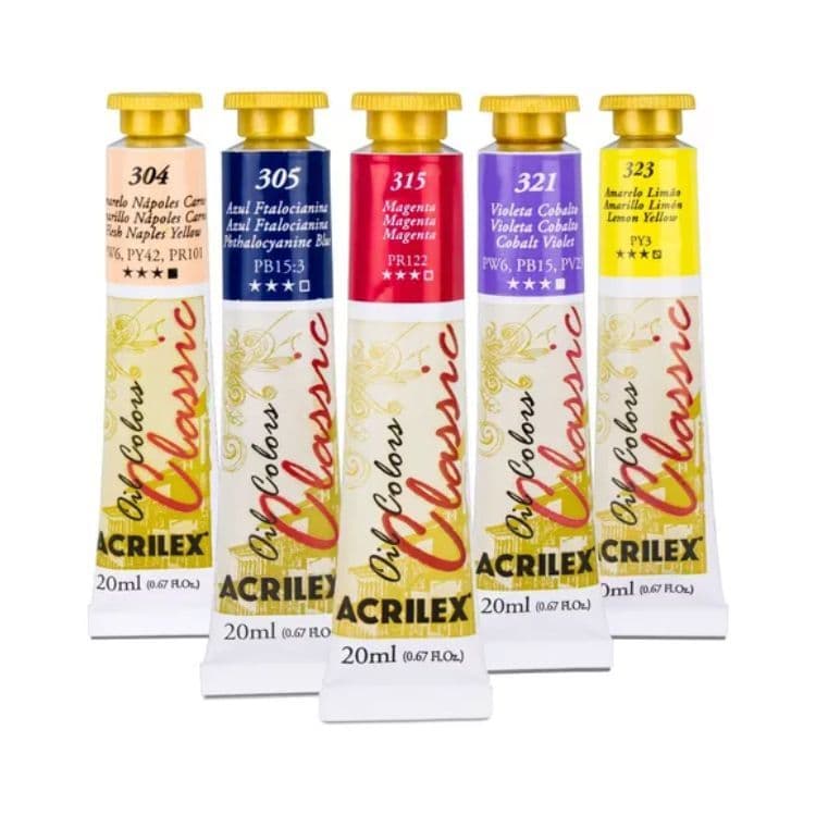 Tinta Óleo 20ml ACRILEX