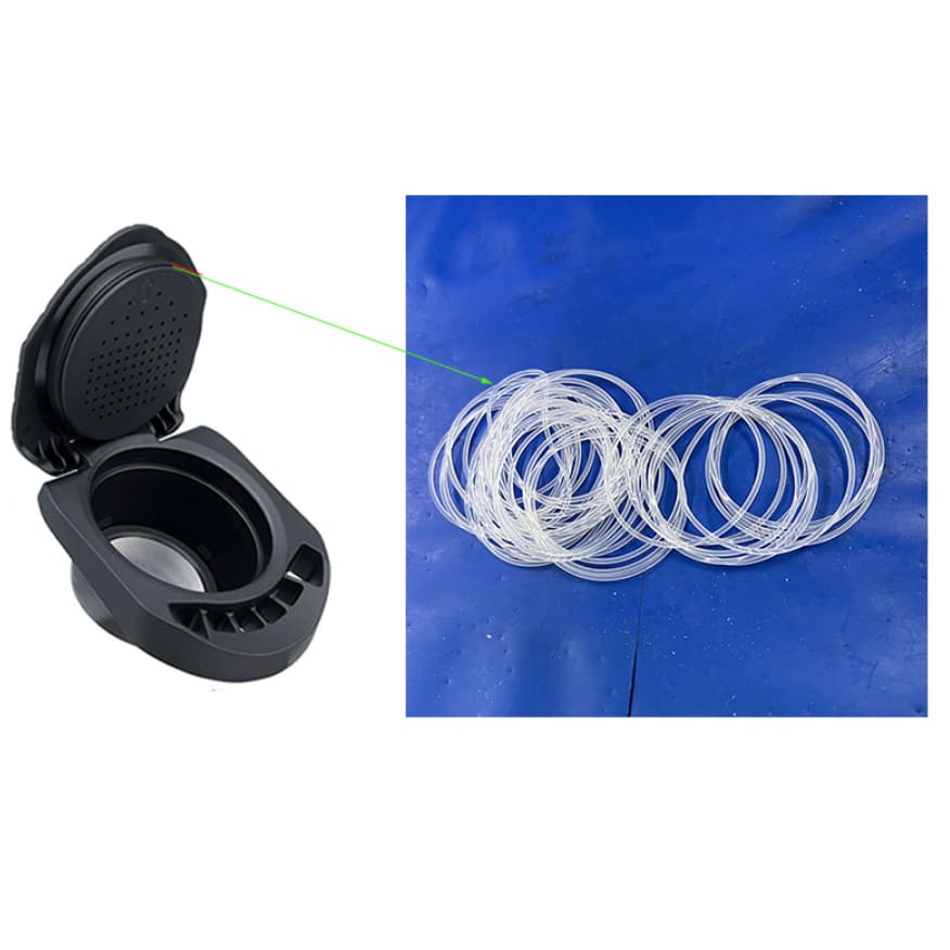 Borracha Anel de Vedação para Adaptador Cafeteira Dolce Gusto Café Reutilizável Cápsula