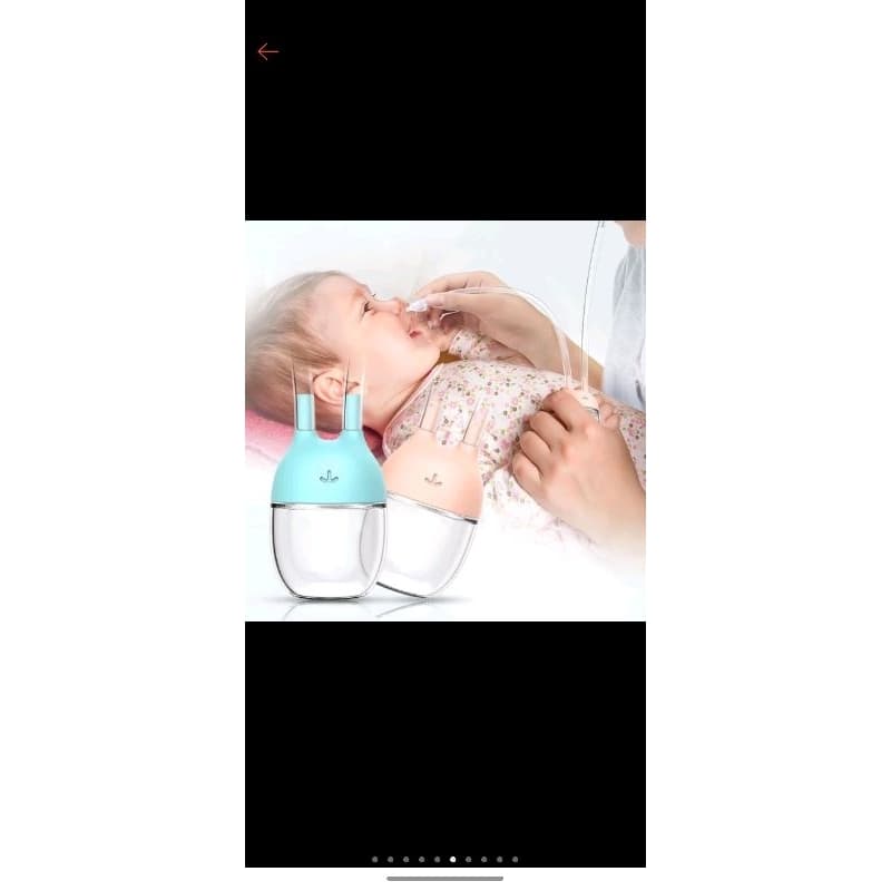 Aspirador Nasal Armazena Secreção Do Bebe Higiene Do Nariz