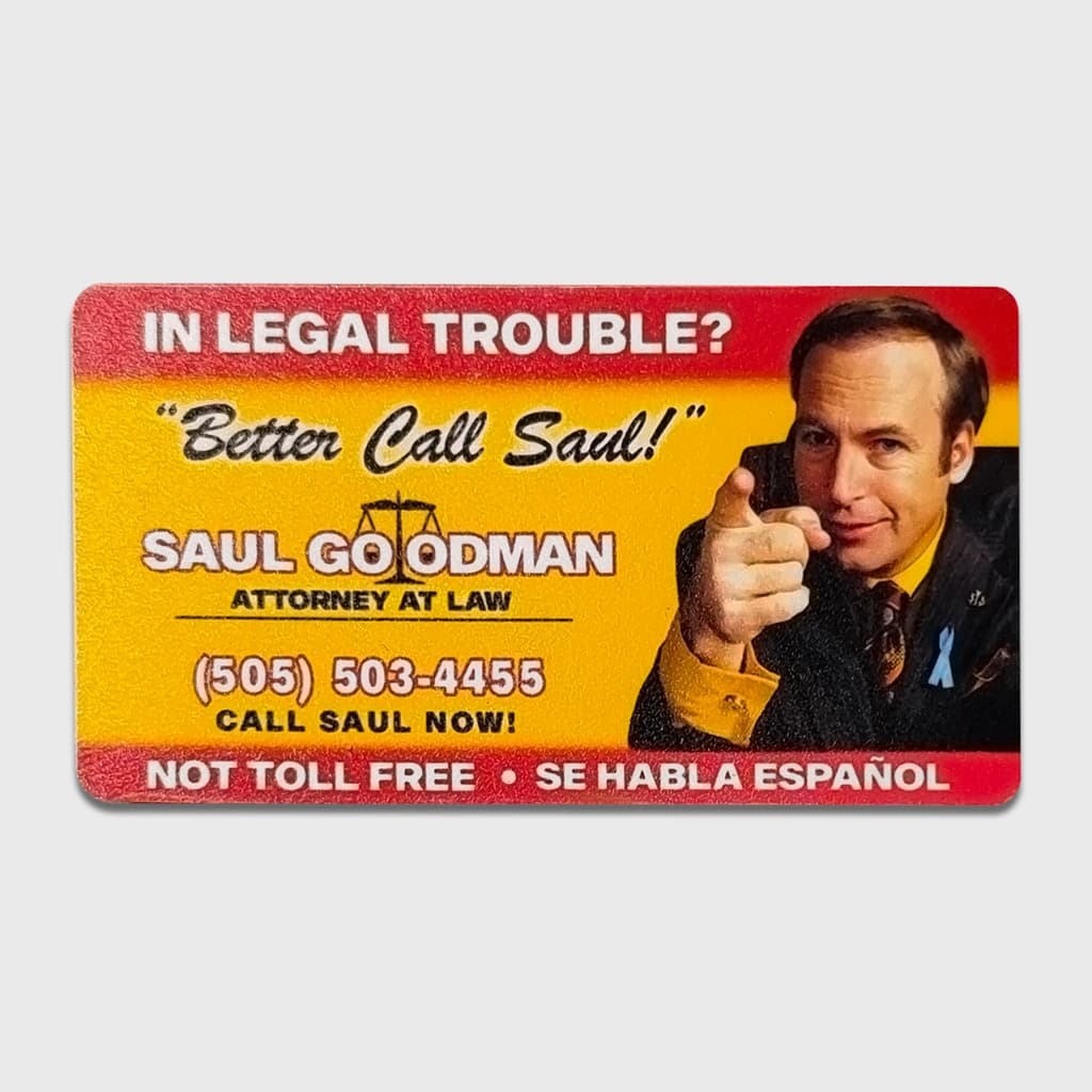 Imã de geladeira Better Call Saul Breaking Bad