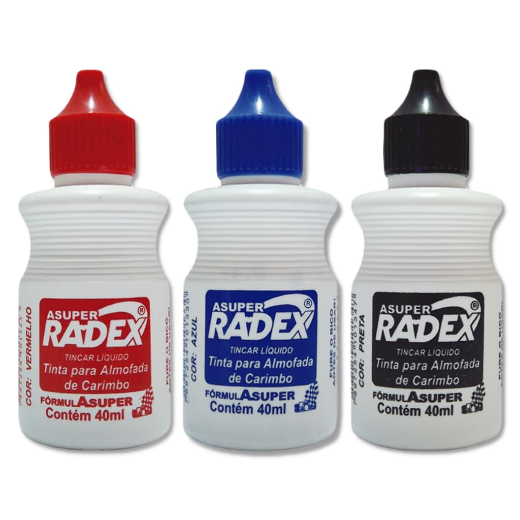 Tinta para carimbo Radex 40ml
