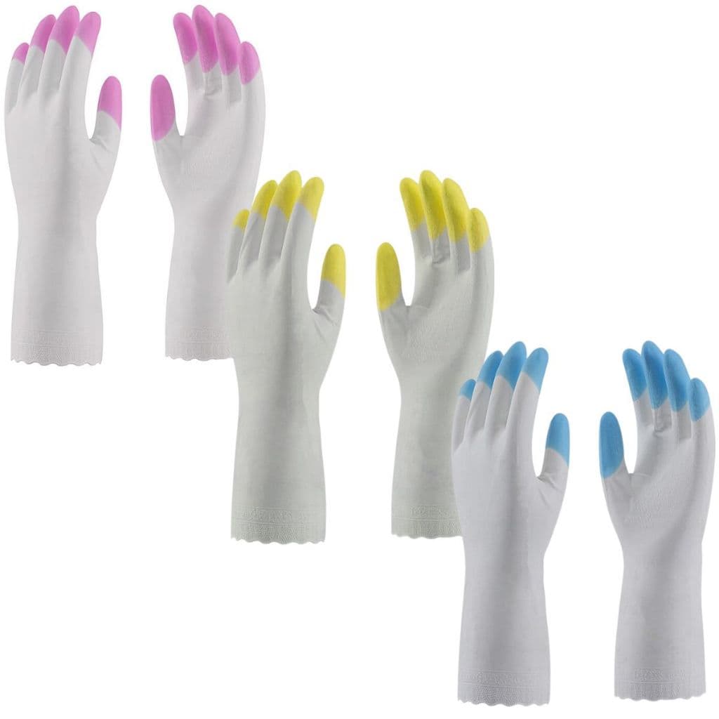 Luva de Látex Antialérgica HouseHold Silk Touch Super Safety