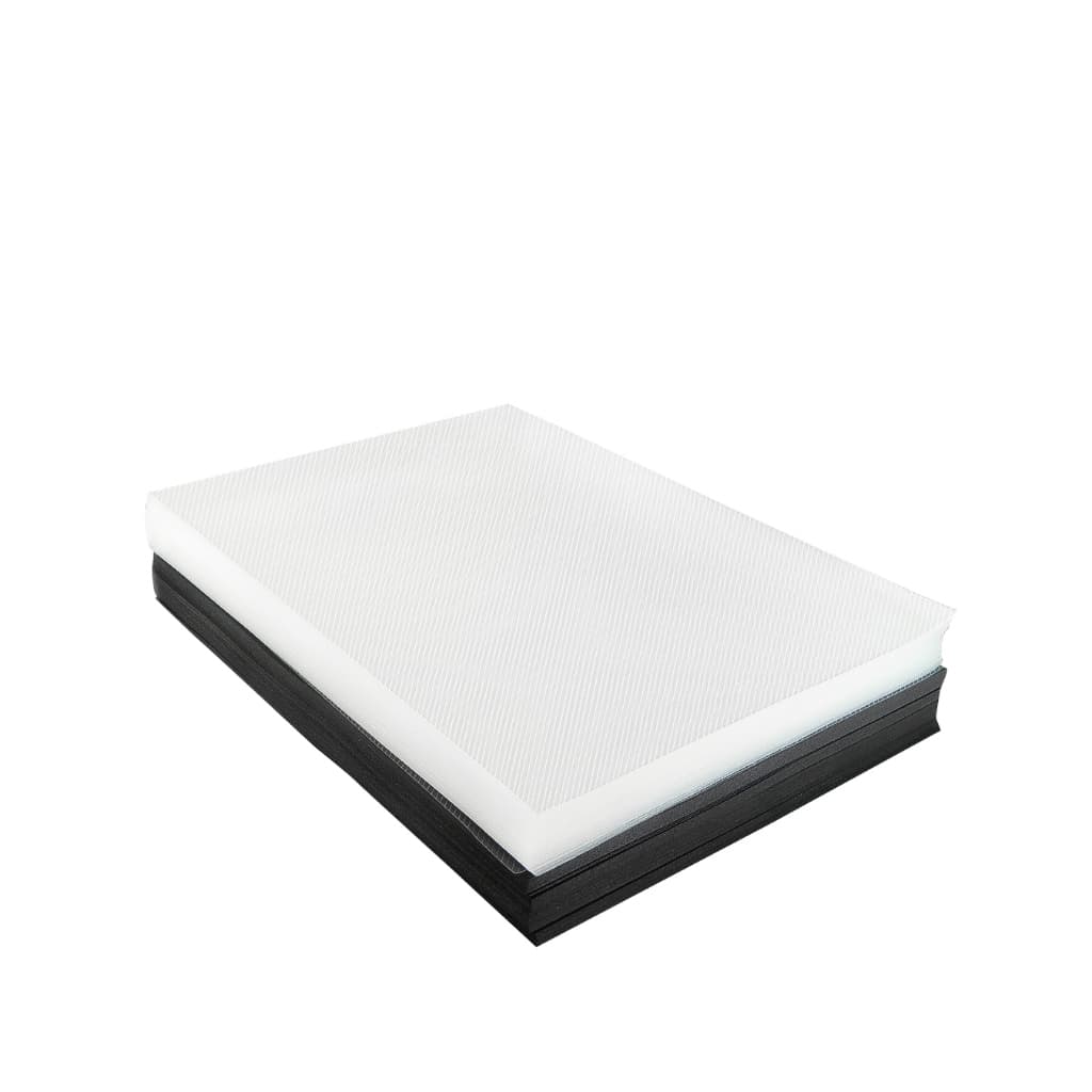 Kit Capa Encadernação Preta e Transparente A4 C/ 100 Unid