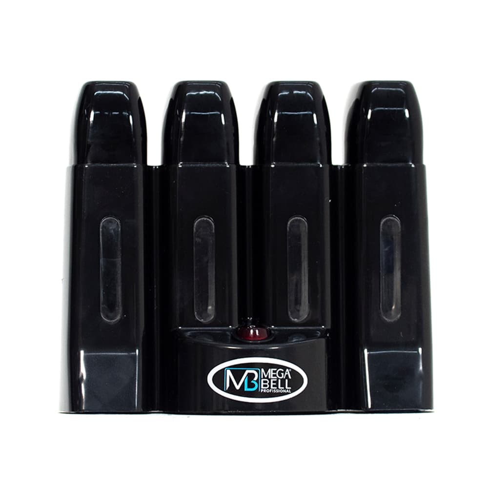 Aquecedor de Cera Roll-on Preto - Aquece 4 Refis de Cera Simultaneamente
