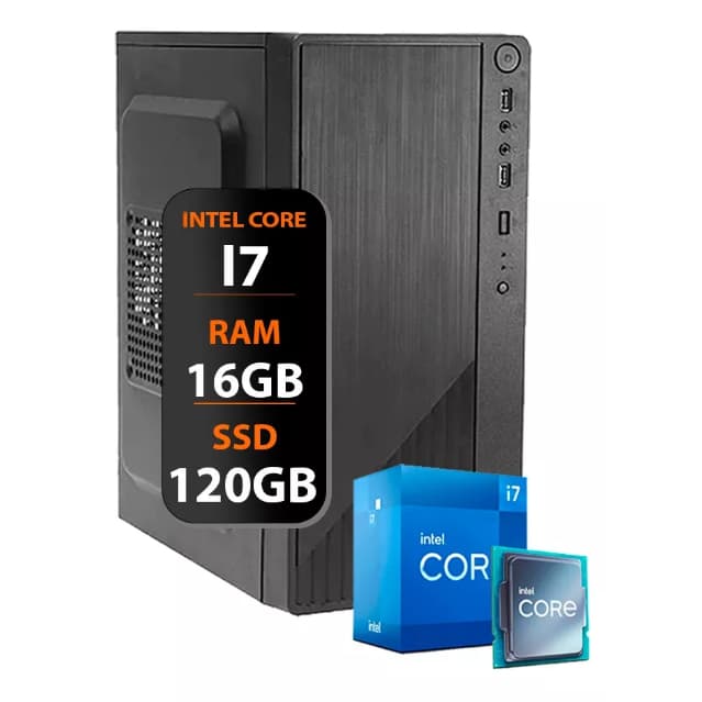 Computador Core I7 Ssd 120gb 16gb Memória Ram