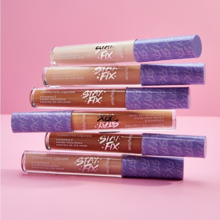 Corretivo Líquido Alta Cobertura Stay Fix Ruby Rose HB-912