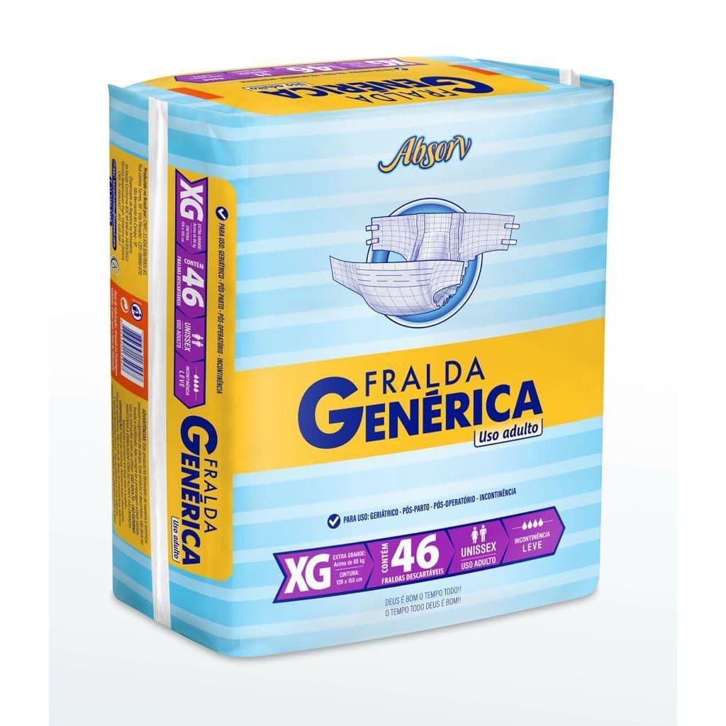 FRALDAS GENÉRICA (LÍDER DE MERCADO)