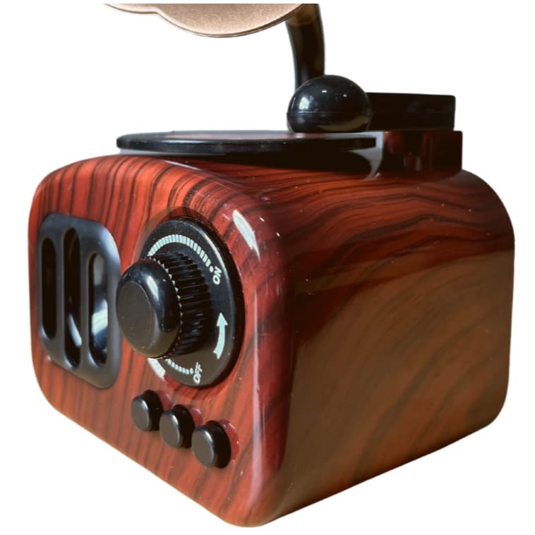 Caixa De Musica Vitrola Gramofone Miniatura Decorativo 17cm