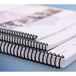 Kit para Encadernação Capa + Contracapa e Espiral plástico padrão A4 210mm x 297mm