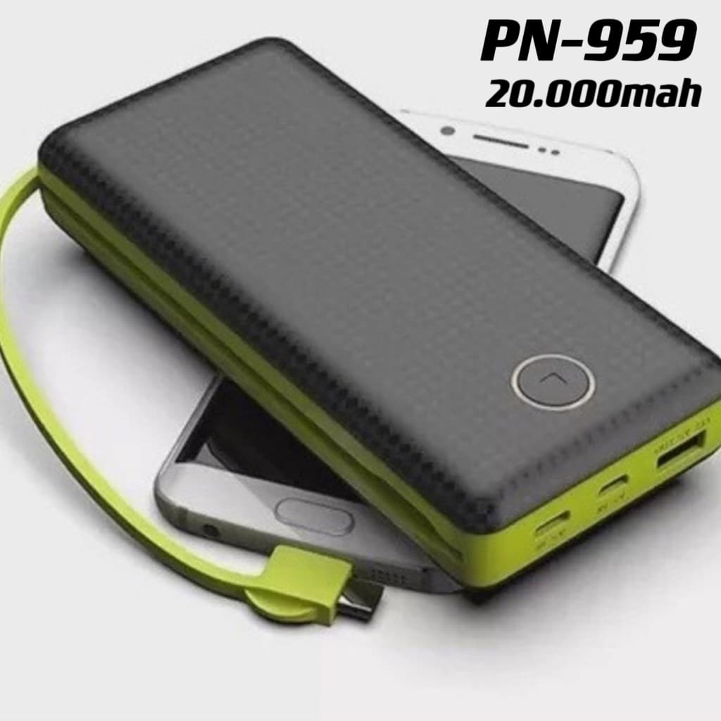PN-959/PN956 Carregador Portátil Bateria Power Bank 20000mah/10000mah
