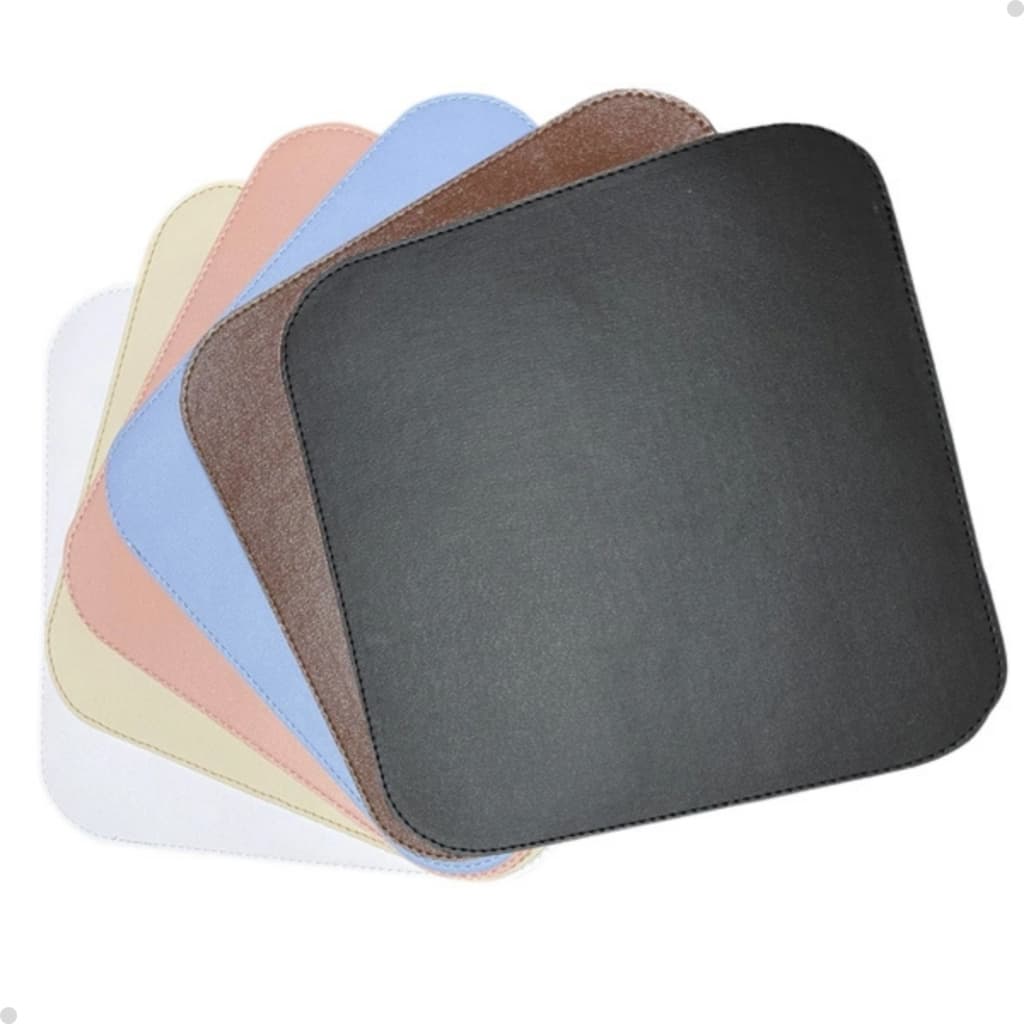 Mouse Pad Ergonômico Minimalista Slim Couro Ecológico Promoção
