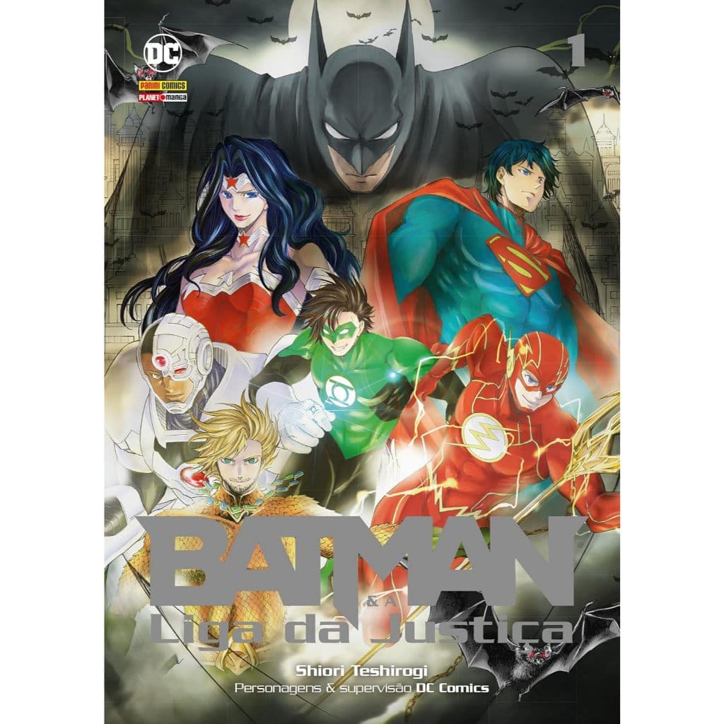Batman & A Liga Da Justiça (Mangá Da Dc)