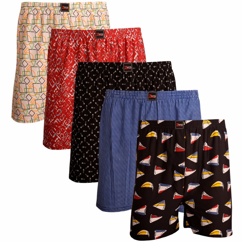 Kit 03 Cuecas Samba Canção Plus size Extra Grande EXGG Malha Fria