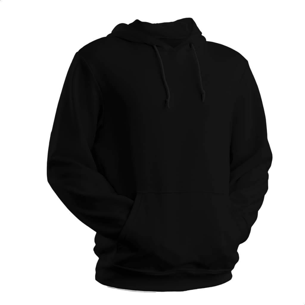 Moletom Infantil Kids Unissex Com Capuz Canguru Algodão Liso Colorido