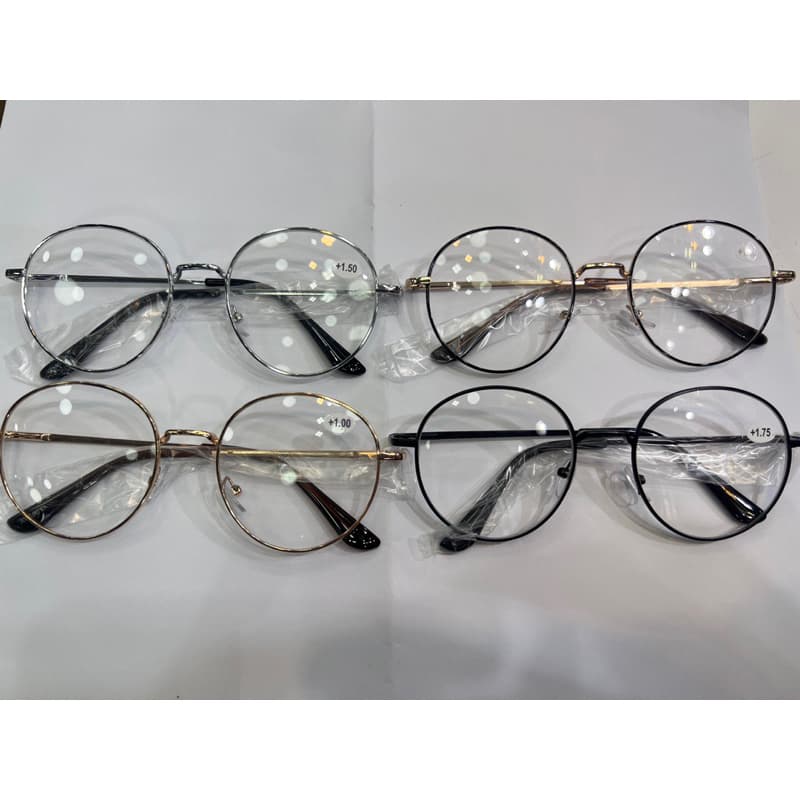 Óculos pra perto REDONDO ROUND metal unisex