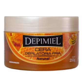 Cera Depilatória Fria Natural 250g - Depimiel