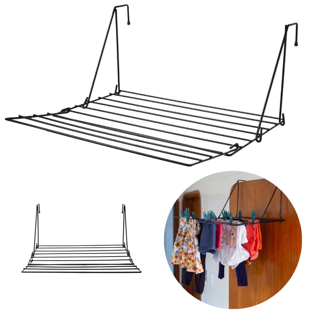 Varal Portátil de Porta Desmontável Toalheiro Apartamento