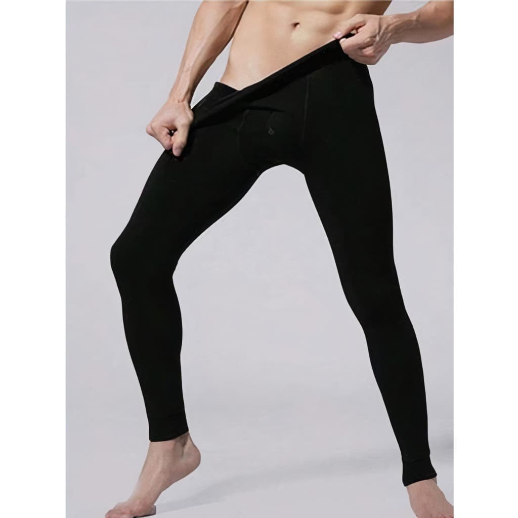 Meia Calça Térmica Masculina Forro Flanelado Frio Sem Pé DT-001