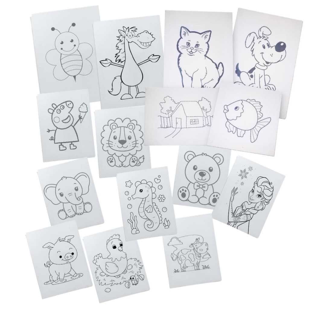 Tela Riscada 20x30 - Pacote com 10 unidades