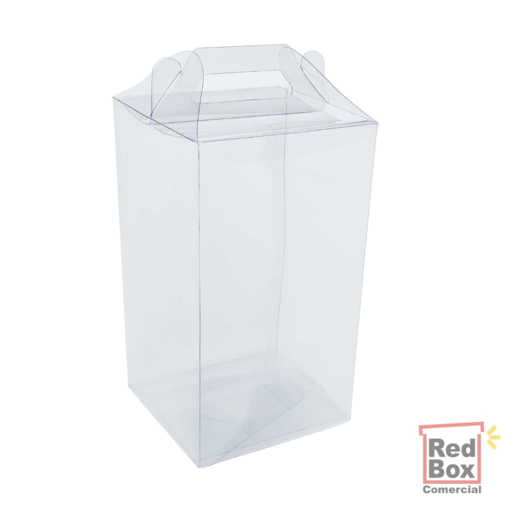 20 Caixas modelo Maleta Transparente 6x6x11 para Presentes Frascos Perfumes cremes maquiagens