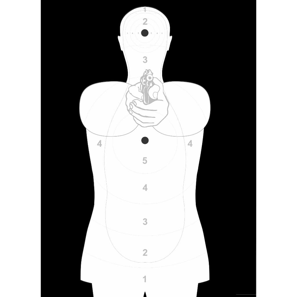 Alvo de Papel SAT / ANT 70cm x 48cm