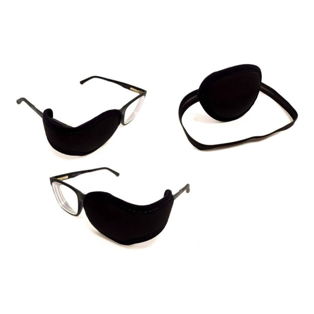 Kit Tapa Olho Oculor + Tampão de Óculos Esquerdo e Direito