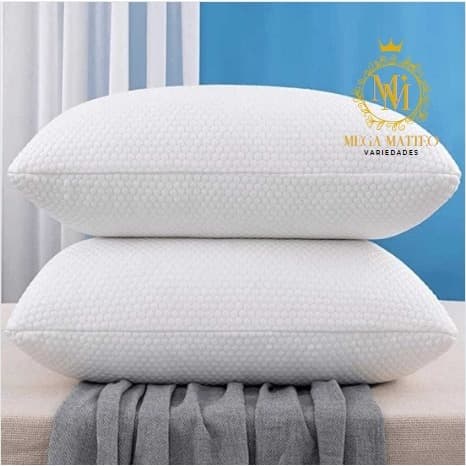 Kit 2 Travesseiro Confort Luxo -  Antialérgico e Antibacteriano Látex Premium 50cmx70cmx16cm Alto
