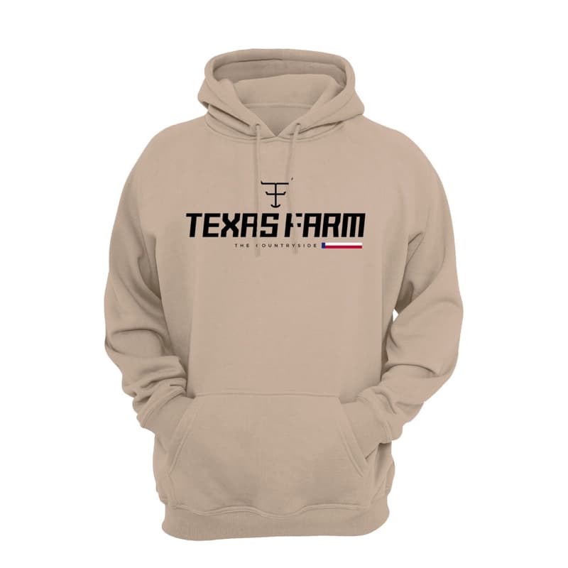 Moletom Texas F unissex Bolso cangurú capuz Flanelado
