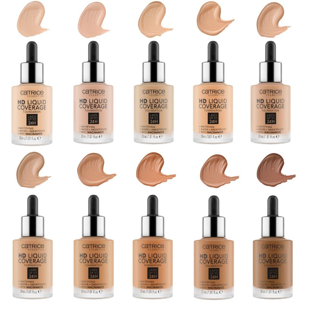 Base Líquida Catrice HD Liquid Coverage Foundation