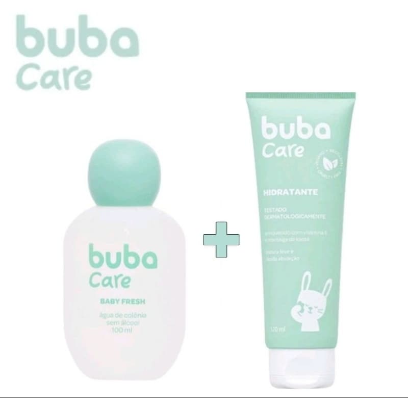 Kit Colônia  + Hidratante Buba Care