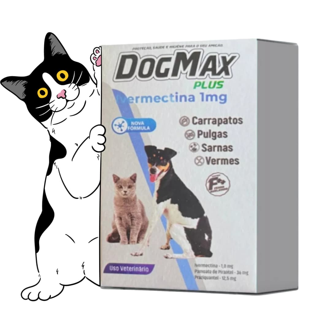 Anti Pulgas Para Gatos - 4 Comprimidos Dogmax