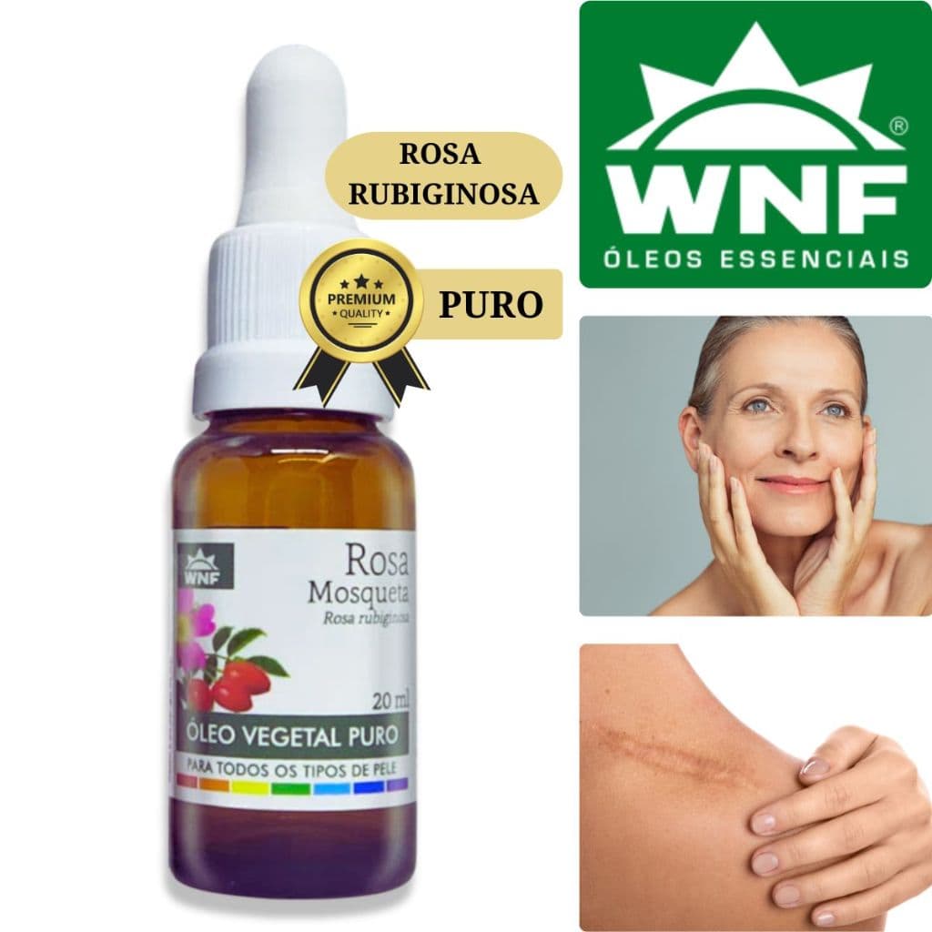 Óleo De Rosa Mosqueta WNF 100% Puro Prensado a Frio 20ml