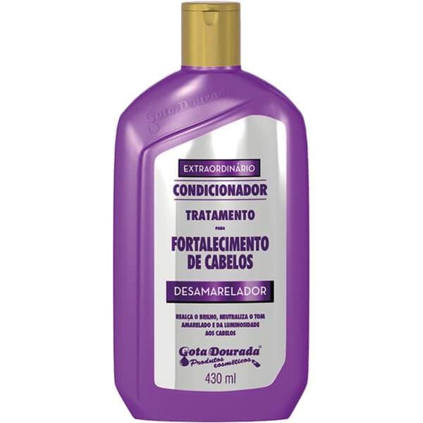 Gota Dourada Condicionador Desamarelador 430Ml
