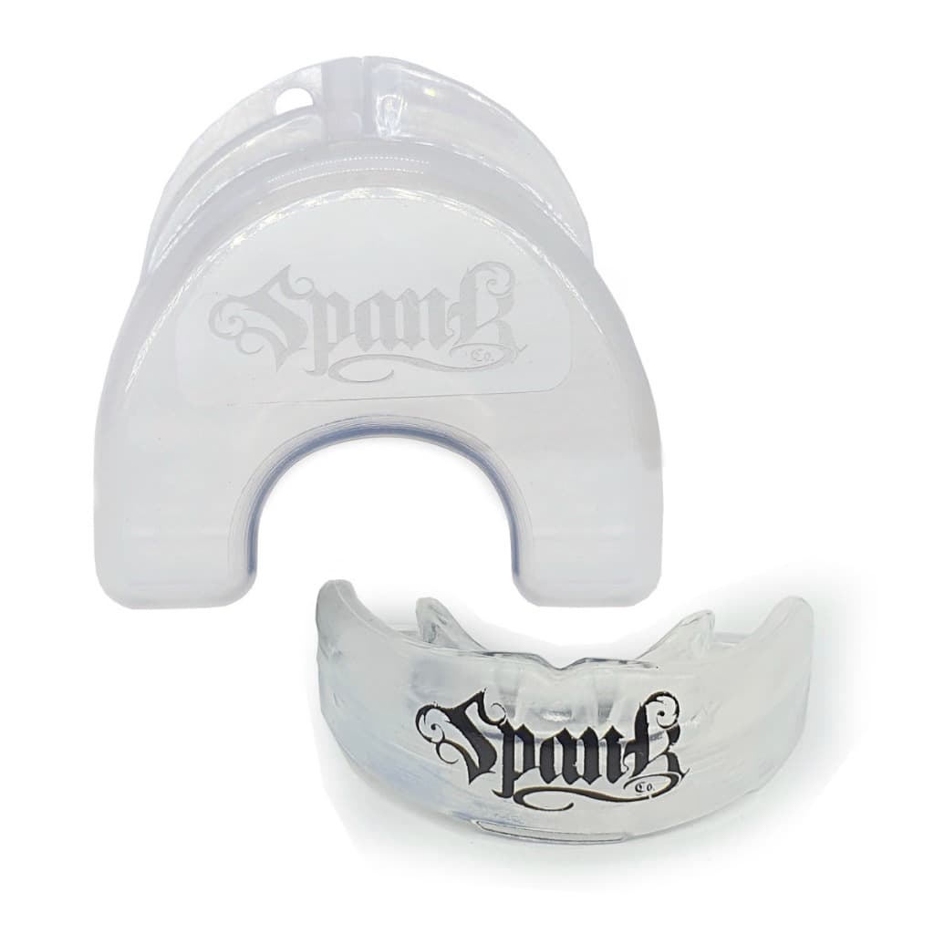 Protetor Bucal Superior Profissional com Caixinha Spank - Transparente