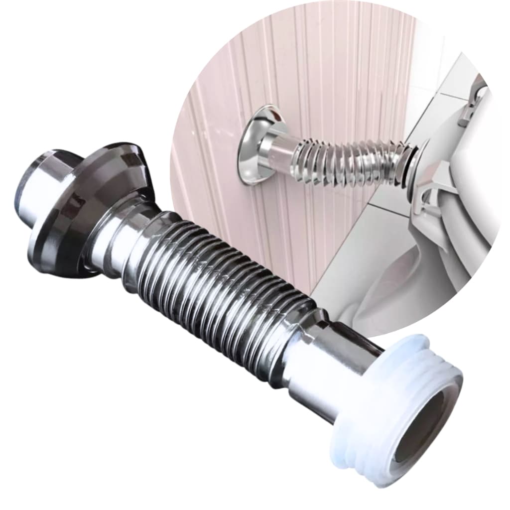 Tubo Ligação Metalizado Universal De Privada Pvc Metalizado