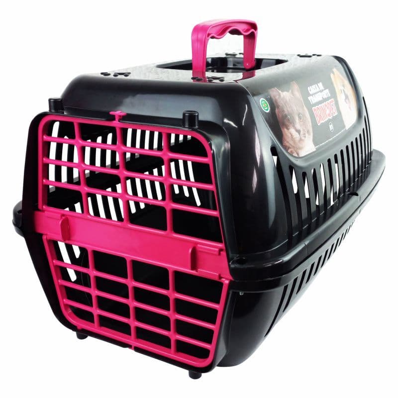 Caixa Transporte Pet N°1 Para Cachorros Pequenos E Gatos Porta 4 Travas - BrinqPet