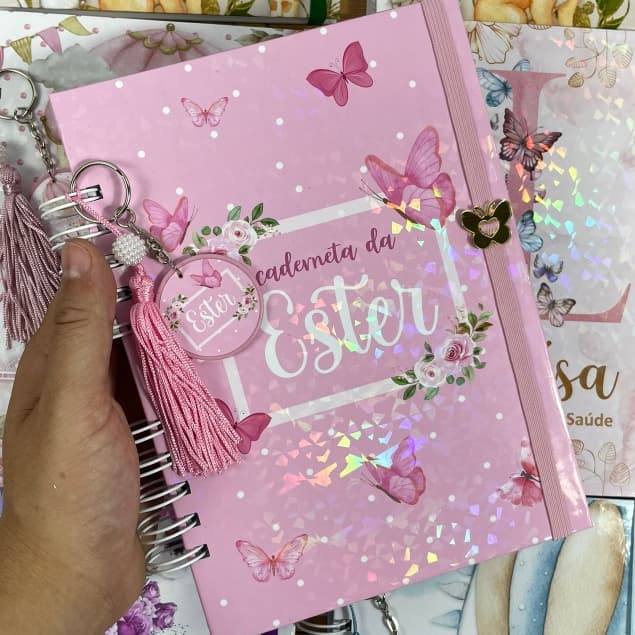 Caderneta de Vacinação Menina Personalizada