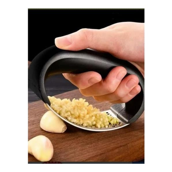 Espremedor De Alho Fácil Em Inox - Amassador Triturador cozinha