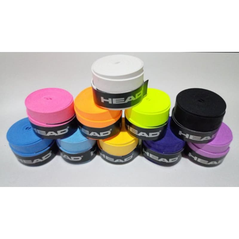 Overgrip Grip Head Sensação Seca /Over Grip para Raquetes Toque Seco - Cores variadas/ UNIDADE
